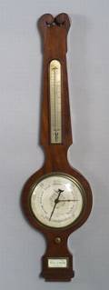 Mahogany Wall Barometer