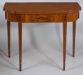 Federal Mahogany Inlaid Card Table