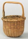 Miniature Round Nantucket Basket
