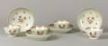 Four Chinese Export Porcelain Tea Bowls and Saucers