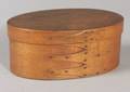Shaker Oval Covered Box