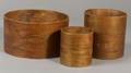 Three Shaker Ash Wooden Measures