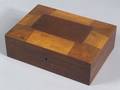 Shaker Veneered Wood Trinket Box