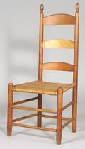 Shaker Tiger Maple Tilter Side Chair