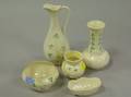 Five Pieces of Belleek Porcelain