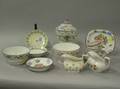 Seventeen Pieces of Assorted Newhall Porcelain Tableware
