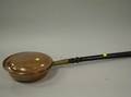 Copper Bedwarmer with Turned Wood Handle
