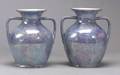 Pair of Arcadian Lustre Vases