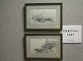 Four Framed Sketches of Camden Maine