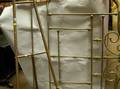 Brass Headboard and Easel