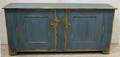 Countrystyle Blue Painted Wooden Side Cabinet