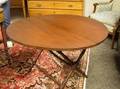 Mahogany Folding Tea Table