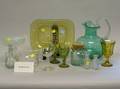 Fortytwo Pieces of Assorted Decorative Glass Tableware