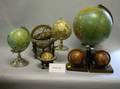 Collection of Ten Table Globes with Three Abacuses