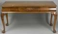 Chippendalestyle Carved Walnut Console Table