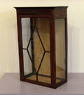 Federal style display cabinet