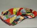 Embroidered Pieced Crazy Coverlet
