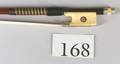 Nickel and Ivory Mounted Violin Bow possibly French