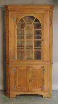Pine 1pc corner cupboard