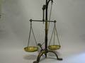 Waterlow  Sons Ltd London Painted Cast Iron and Brass Scale
