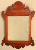 Chippendale mahogany looking glass