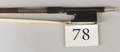 English Silver Mounted Violin Bow Possibly Tubbs Family