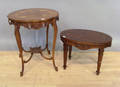 French style mahogany occasional table
