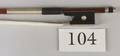 Silver Mounted Violin Bow