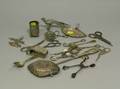Group of Sterling Silver and Silver Plated Table and Personal Articles