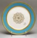 Set of Twelve English Porcelain Luncheon Plates