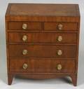 American Mahogany Miniature Chest of Drawers