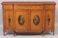 Edwardian Painted Satinwood Side Cabinet