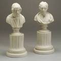 Two Parian Busts