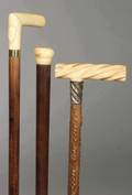 Three Ivorytopped Canes