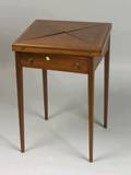 Edwardian Inlaid Mahogany Handkerchief Game Table