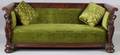 Empire Revival Carved Mahogany Sofa