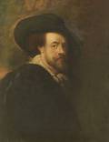 Guilio Bertoncelli Italian 19th Century after Sir Peter Paul Rubens Flemish 15771640Autoritratto di P Rubens