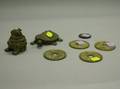 Brass Coins Turtle and a Foo Dog