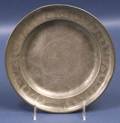 German Pewter Purim Plate