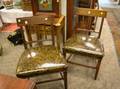 Pair of Regencystyle Mahogany Side Chairs