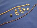 Group of Gold and Bead Jewelry