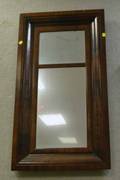 Two Mahogany Veneer Mirrors