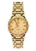 Concord Saratoga 18k Yellow Gold Watch