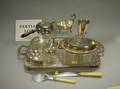 Approximately Twentyfive Pieces of Assorted Silver Plated Tablewares