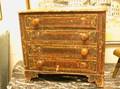 19th Century Childs Paint Decorated FourDrawer Chest