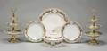 Assembled Paris Porcelain Partial Dinner Service