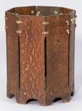 Oak Wastebasket
