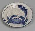 Dedham Pottery Crab Plate