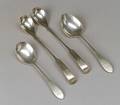 Four Arthur Stone Sterling Silver Spoons