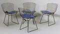 Four Bertoia Side Chairs